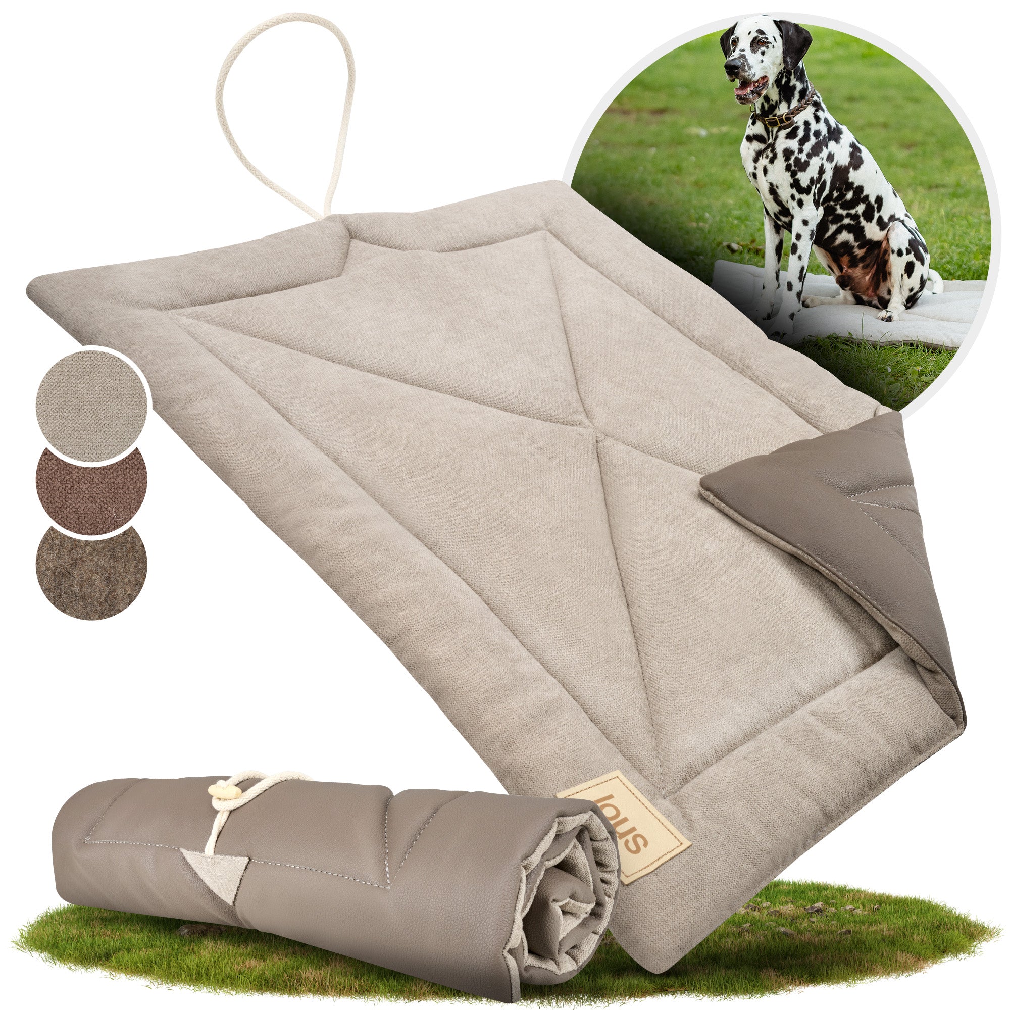 Lous Hunde Picknickdecke